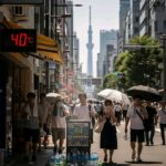 जापानमा चर्को गर्मी,  तापक्रम बढ्दै